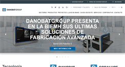 Desktop Screenshot of danobatgroup.com