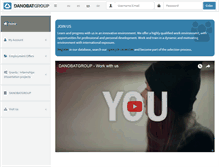 Tablet Screenshot of cv.danobatgroup.com